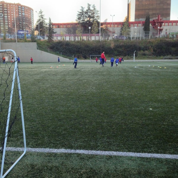 Photo taken at Instalación Deportiva Torrespaña by Jose B. on 1/21/2013