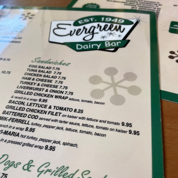 Photos at Evergreen Dairy Bar 7 tips