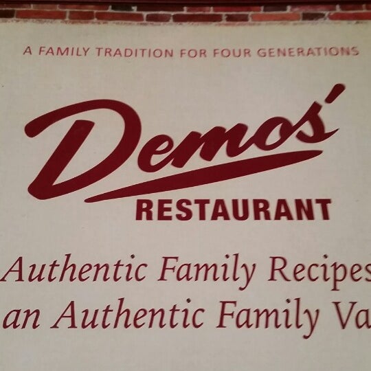 Photo taken at Demos&#39; Restaurant by Jonathan S. on 3/13/2016