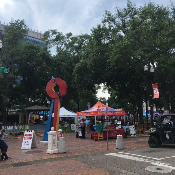 Photo taken at Hemming Park by Michael M. on 6/5/2019