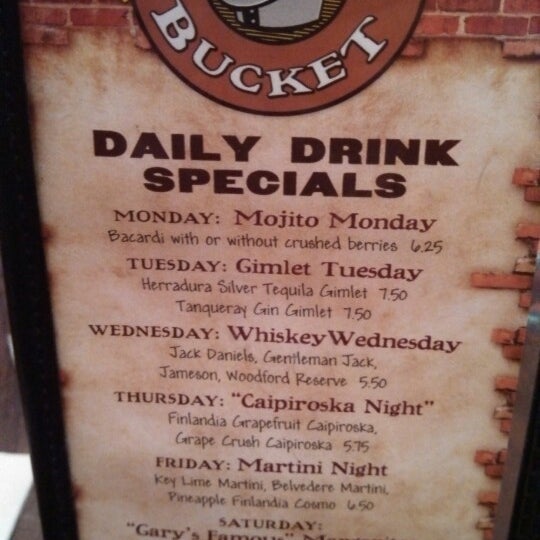 Rusty Bucket American Restaurant