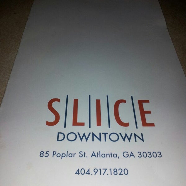 Photo taken at Slice Downtown by Imani R. on 10/22/2014
