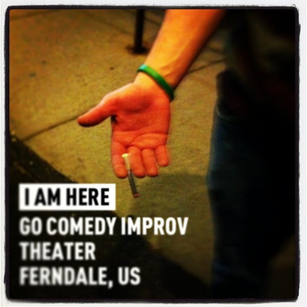 Photo taken at Go Comedy Improv Theater by Dan I. on 4/26/2013