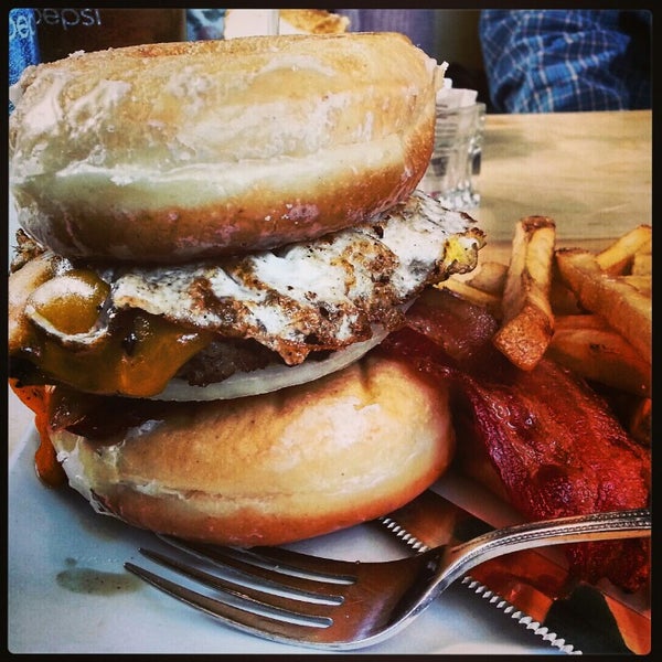 Photo taken at Crave Real Burgers by Michael C. on 1/8/2013