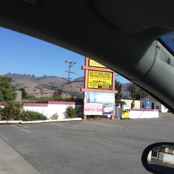 Old firehouse Market Deli in Aromas
