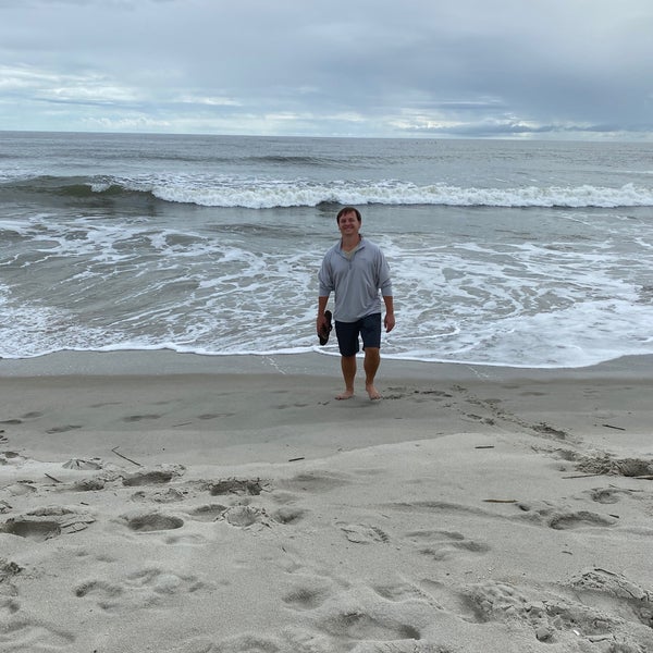Photo taken at Ocean Isle Beach by Jess B. on 10/25/2020