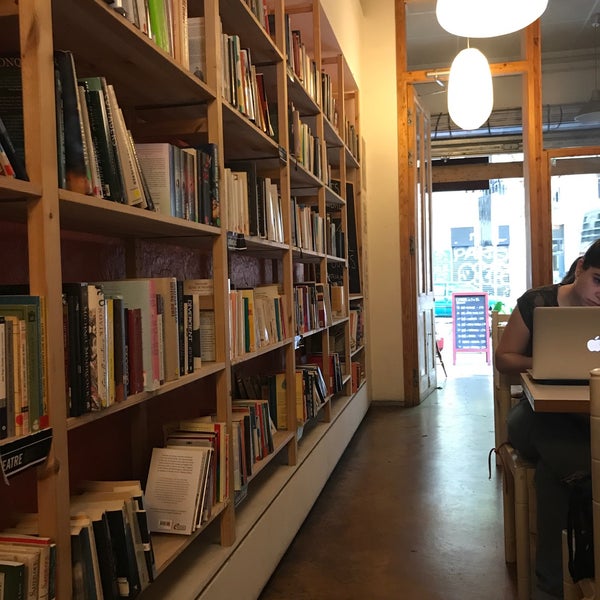 Photo taken at Babèlia Books &amp; Coffee by Jacqueline H. on 5/23/2018