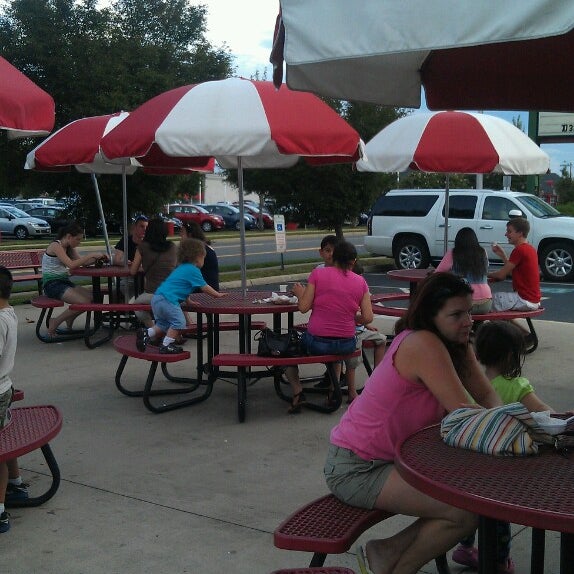 Photo taken at Nathan&#39;s Dairy Bar by Christine C. on 8/21/2013