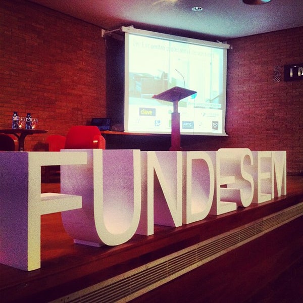 Photo taken at Fundesem Business School by Fabio B. on 11/27/2012