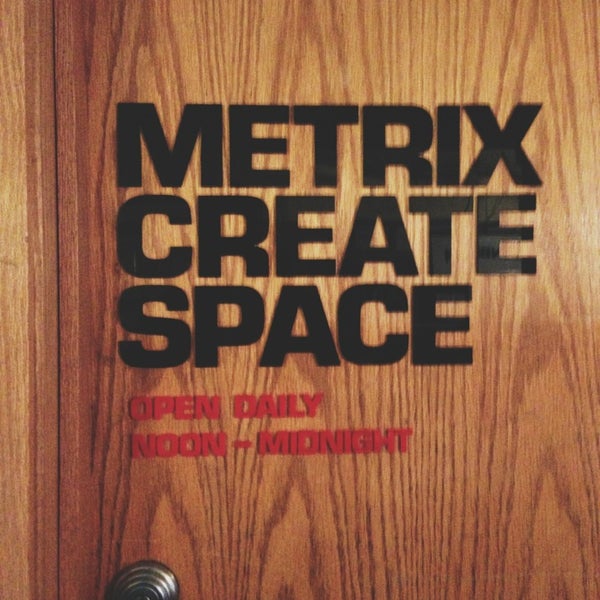 Photo taken at Metrix Create:Space by Jon on 3/8/2013