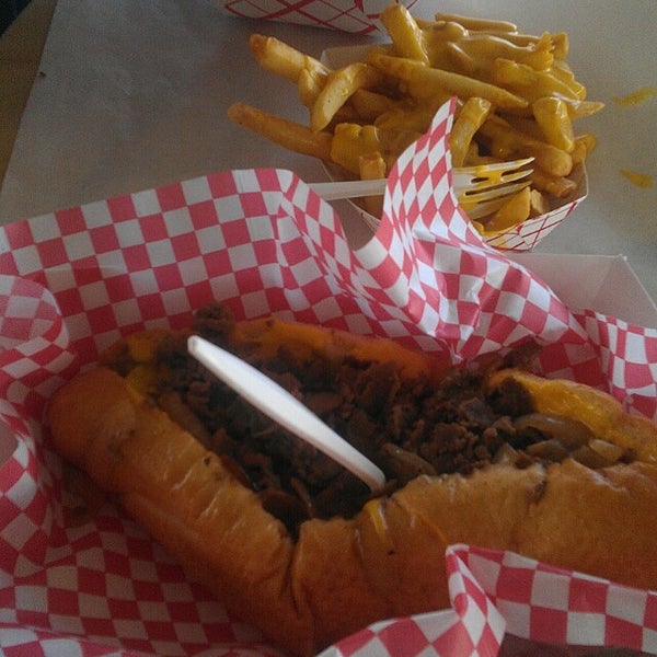 Photo taken at POP&#39;S Philly Steaks by Brittany C. on 9/15/2013