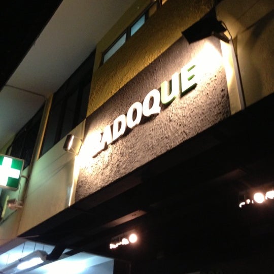 Photo taken at Badoque Cafe by Raiden F. on 10/27/2012