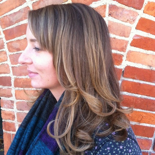 Photo taken at Eleven West Salon &amp; Spa by Marlo S. on 11/17/2012