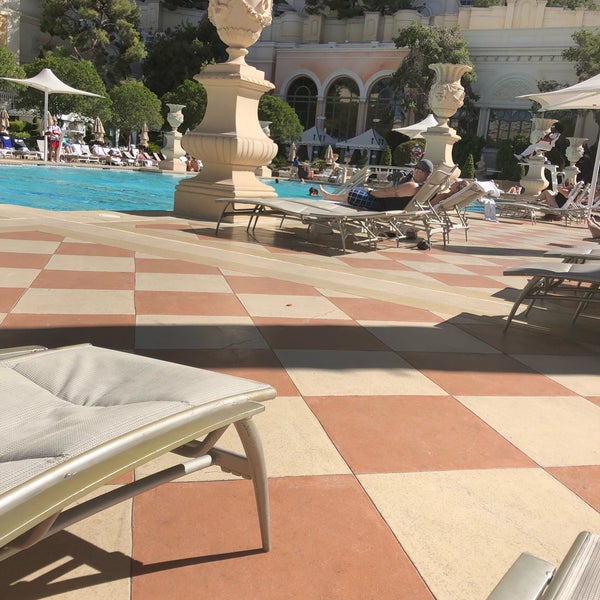 Photo taken at Bellagio Pool by Todd S. on 9/30/2018