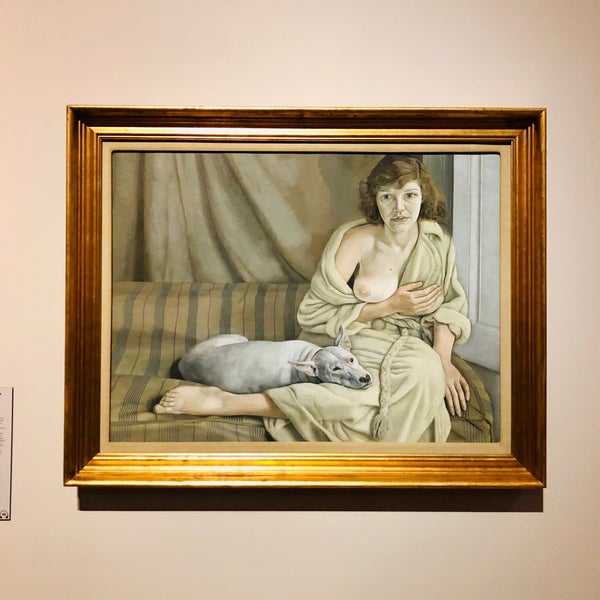 Люсьен фрейд вечер в студии картина