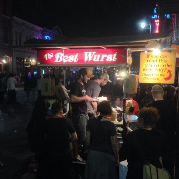 Photo taken at The Best Wurst by Martin E. on 3/8/2014