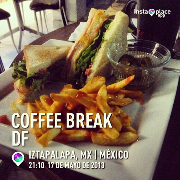5/18/2013 tarihinde Javier J.ziyaretçi tarafından Coffee Break'de çekilen fotoğraf