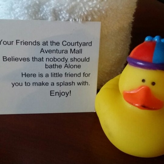 Photo taken at Courtyard by Marriott Miami Aventura Mall by Joan H. on 9/23/2014