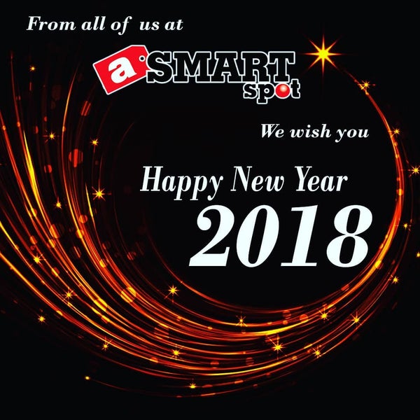 Best wishes for a very happy and prosperous new year from our #aSMARTspot family to yours! #NewYear #Holiday #Best #Wishes #Christmas #BestWishes  #snow #newyear2018 #fancy #gift #2018 #happynewyear