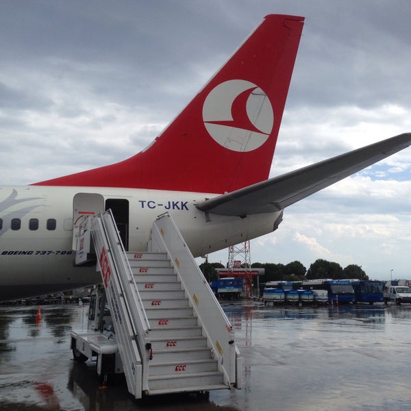 Photo taken at Antalya Airport (AYT) by Mehmet Ali T. on 6/19/2015
