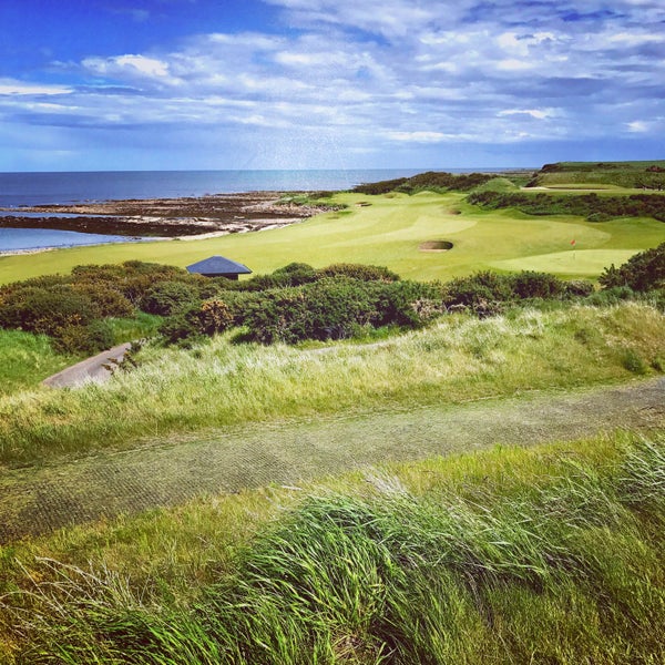 Photo taken at Kingsbarns Golf Course by Kenan B. on 6/4/2017