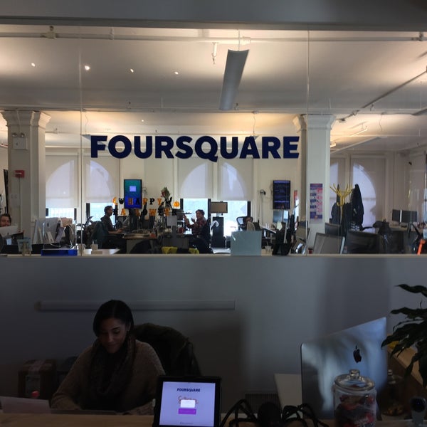 Photo taken at Foursquare HQ by J Crowley on 10/14/2016