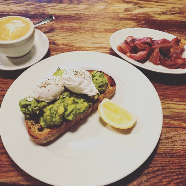 Had a wonderful breakfast of poached eggs and avo. Doesn't get more hipster than this!