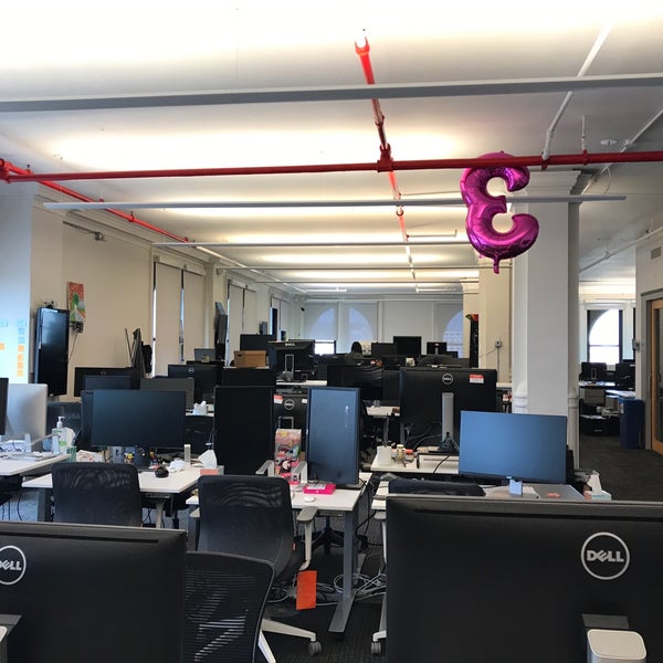 Photo taken at Foursquare HQ by Kris C. on 4/13/2018