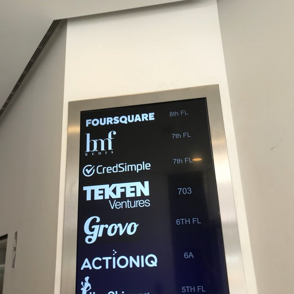 Photo taken at Foursquare HQ by Kris C. on 5/1/2018