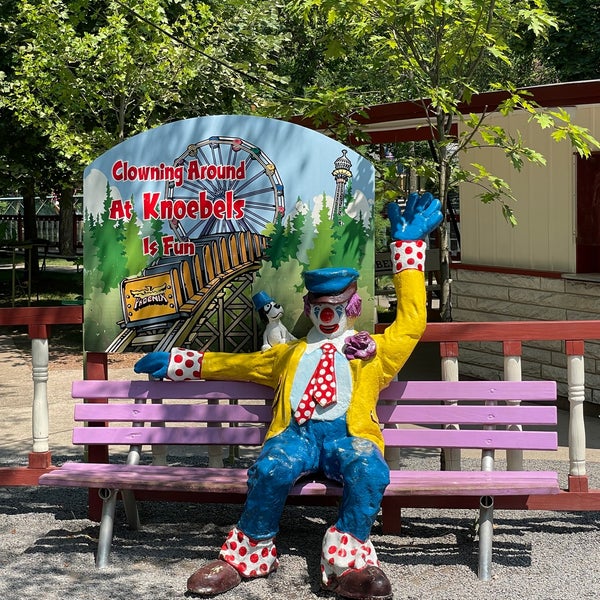 Photo taken at Knoebels Amusement Resort by Andrew W. on 7/26/2021