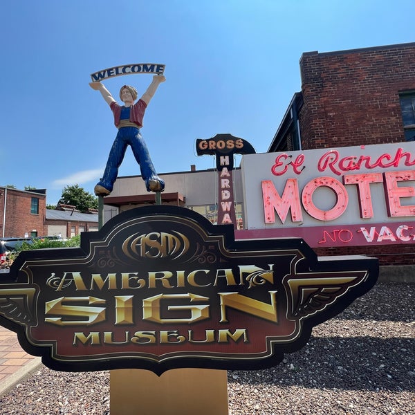 Photo taken at American Sign Museum by Andrew W. on 7/16/2022