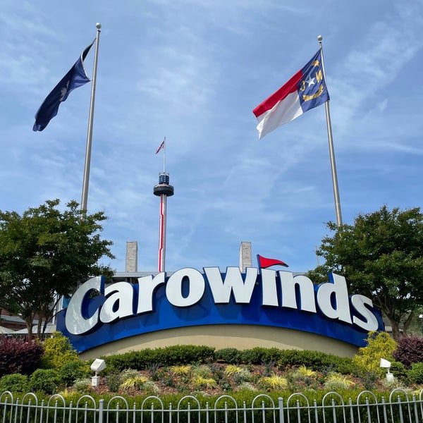 Photo taken at Carowinds by Andrew W. on 5/22/2021
