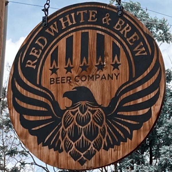 Photo taken at Red White and Brew Beer Company by Scott B. on 6/26/2021