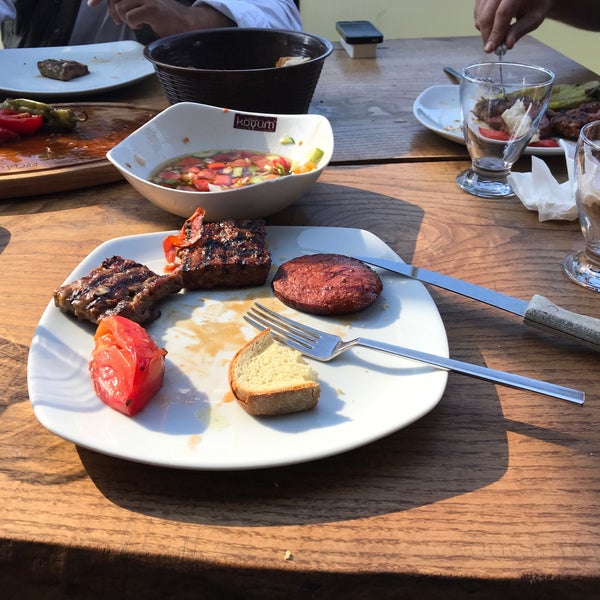 Photo taken at Köyüm Kasap &amp; Et Restaurant by Vedat A. on 7/7/2018
