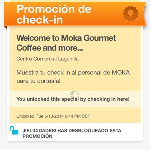 5/14/2014にClaudio Q.がMoka Gourmet Coffee and more...で撮った写真