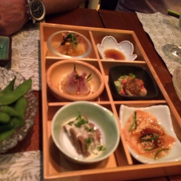 Photo taken at Kazu Restaurant - Japanese Cuisine by Tobias E. on 1/2/2014