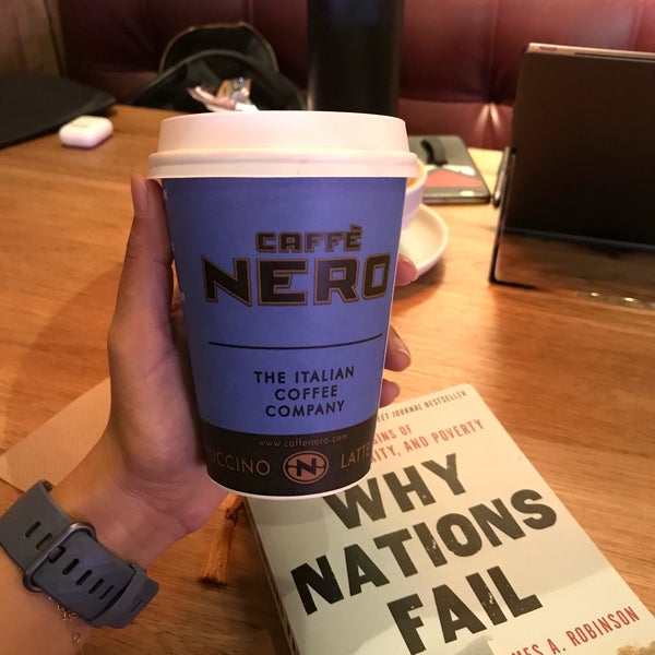 Photo taken at Caffè Nero by Ghadeer A. on 11/4/2018