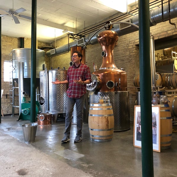 Photo taken at Koval Distillery by Lucille F. on 3/24/2019