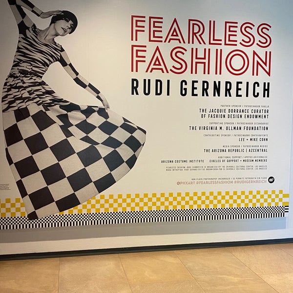 Second time here and I continue to be impressed. The Rudi Gernreich  retrospective & the related Fashion Subversive exhibition were excellent.
