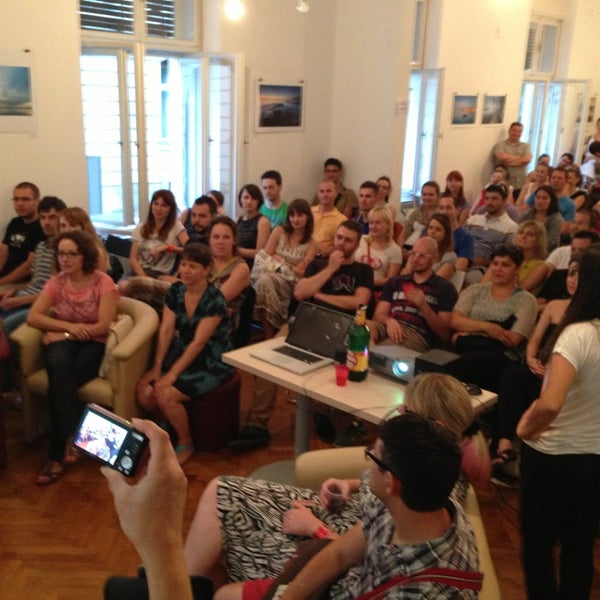 Photo taken at Impact Hub Zagreb by Hermes A. on 8/28/2013