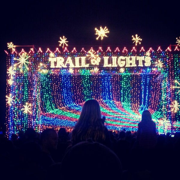 Photo taken at Austin Trail of Lights by Mike H. on 12/23/2012