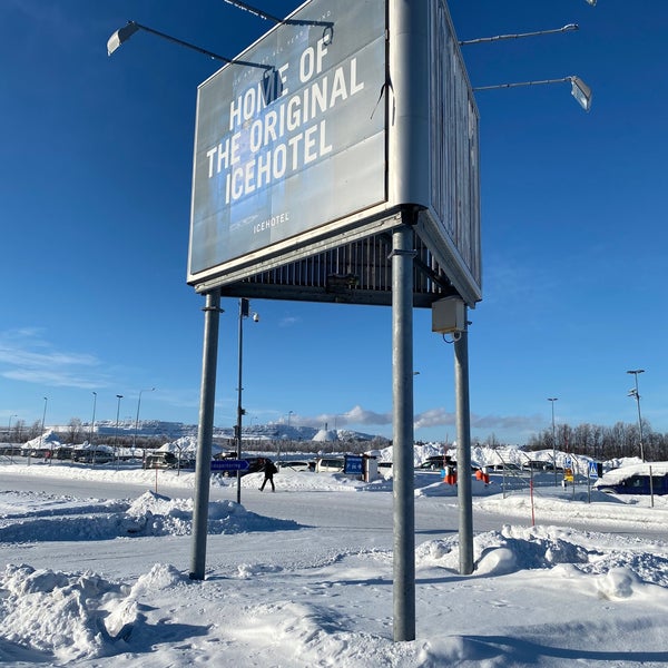 Photo taken at Kiruna Airport (KRN) by Sam O. on 3/4/2020