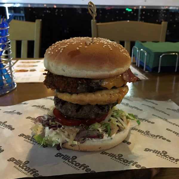 Photo taken at Grill&amp;Сoffee Burgershop by BooRu B. on 12/23/2015