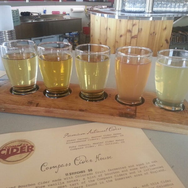 Photo taken at Compass Cider House by Kathleen M. on 6/22/2014