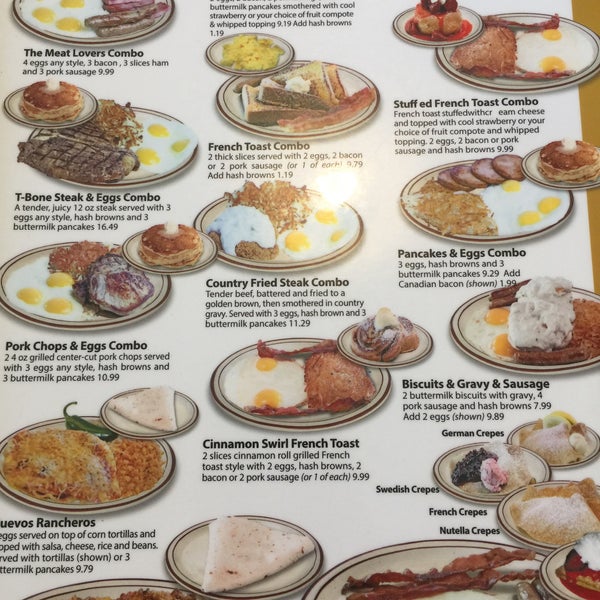 Pancakes R Us Restaurant 2282 N Garey Ave