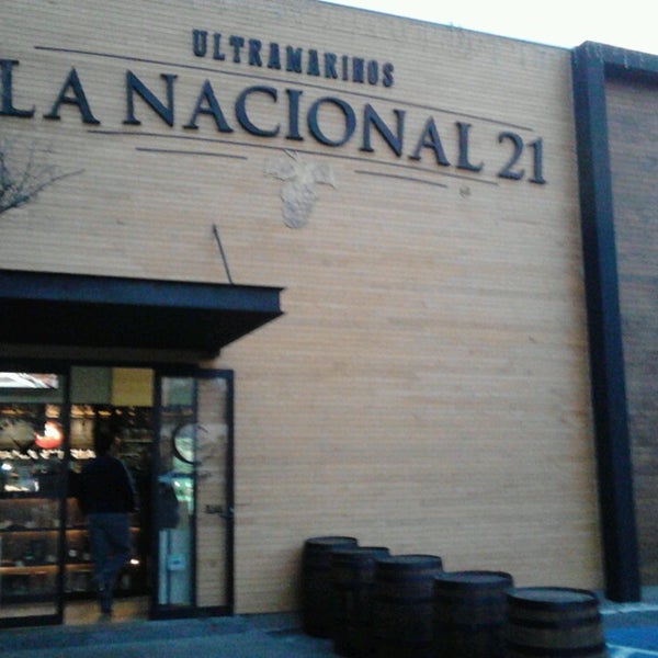 Photo taken at La Nacional 21 by Rafa Z. on 1/28/2014