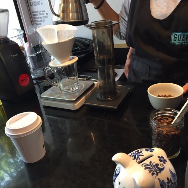 Si deseas vivir una experiencia aromática Guapo Café es una gran oportunidad, recomendable ver las diferentes formas de preparación.