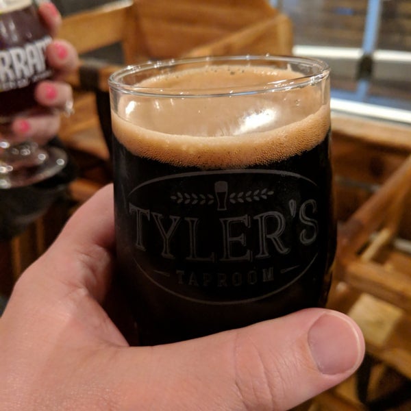 Photo taken at Tyler&#39;s Restaurant &amp; Taproom by Jason Y. on 4/13/2019