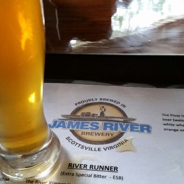 Снимок сделан в James River Brewery пользователем Jason Y. 7/5/2015