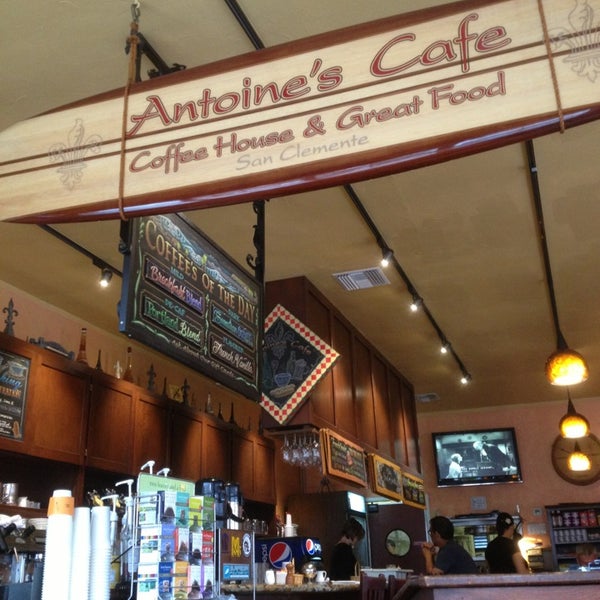 Photo taken at Antoine&#39;s Cafe by Johnny R. on 6/13/2013